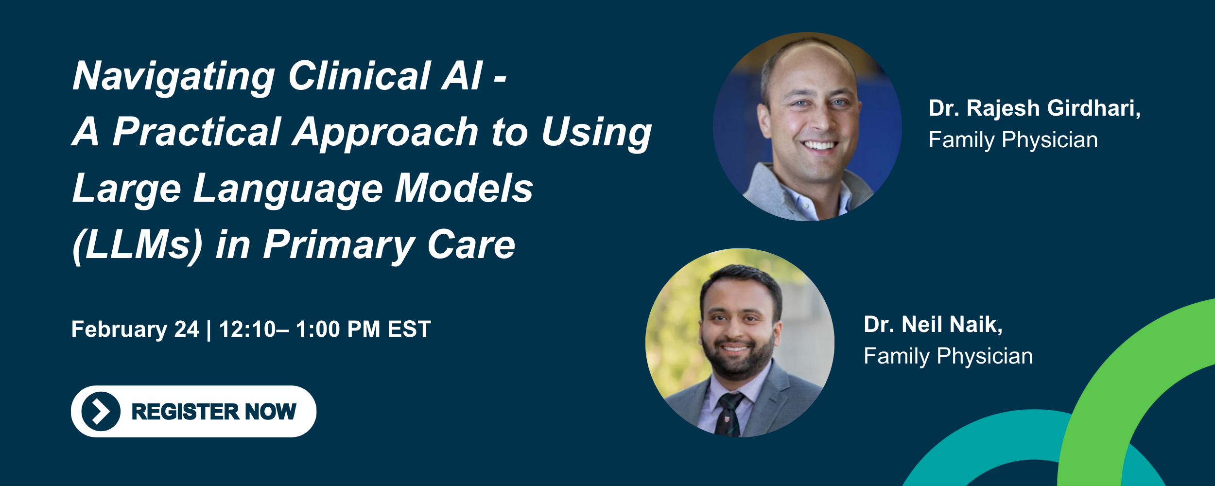 Clinician-Led Webinar: Practical Insights for Adopting AI in Your Workflow