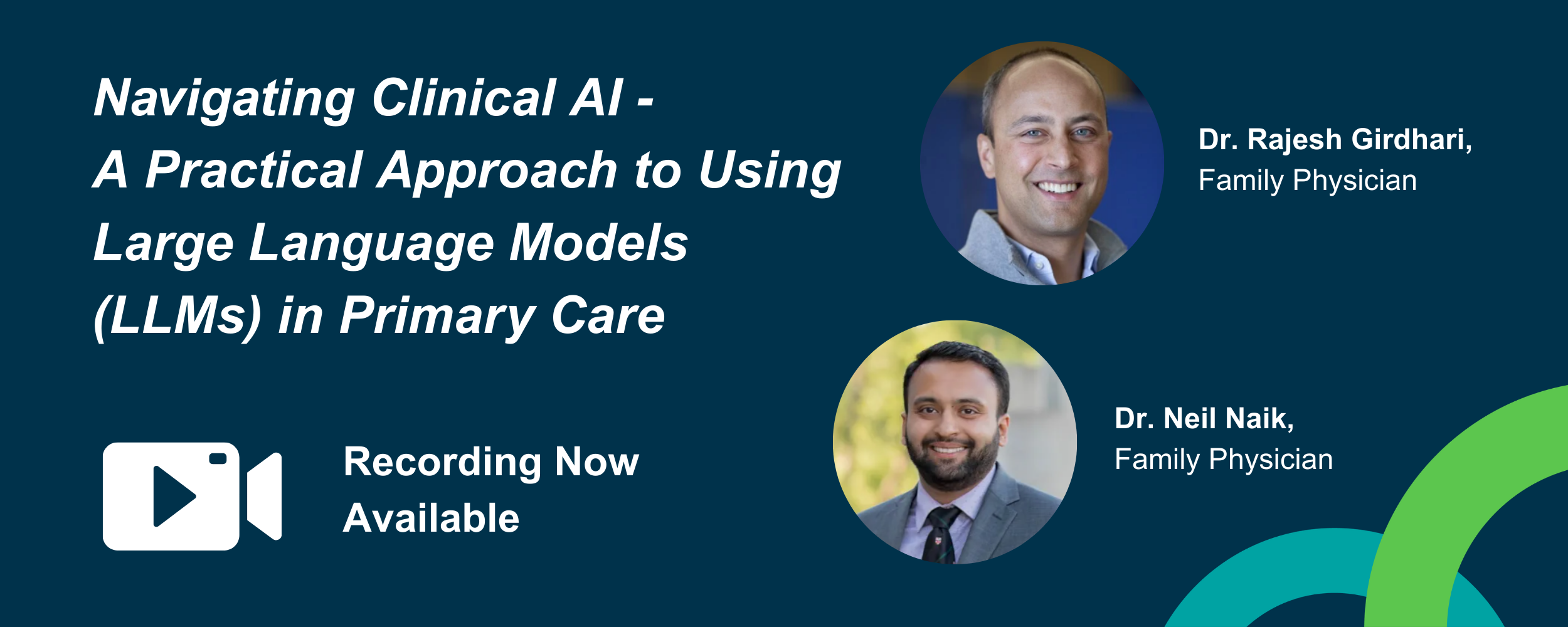 Webinar Recording Now Available: Learn How to Leverage LLMs in Primary Care