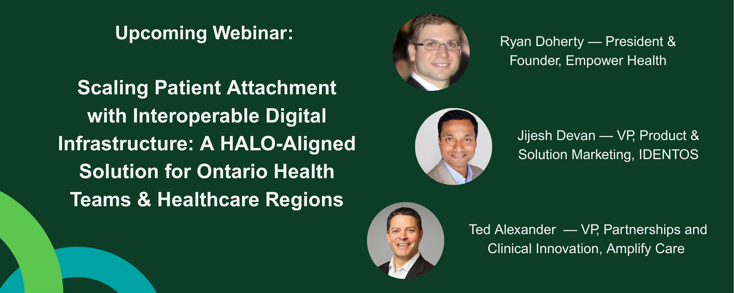 Upcoming Webinar: A HALO-Aligned Path for Ontario Health Teams