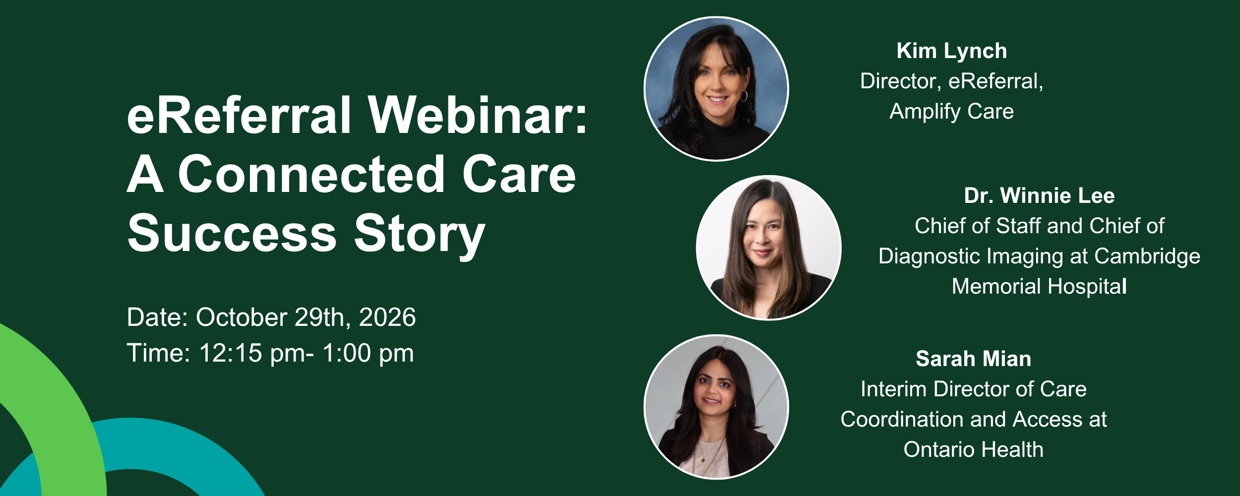 Upcoming Webinar on How eReferral is Building a More Connected Healthcare System